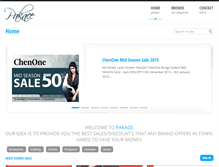Tablet Screenshot of pakace.com